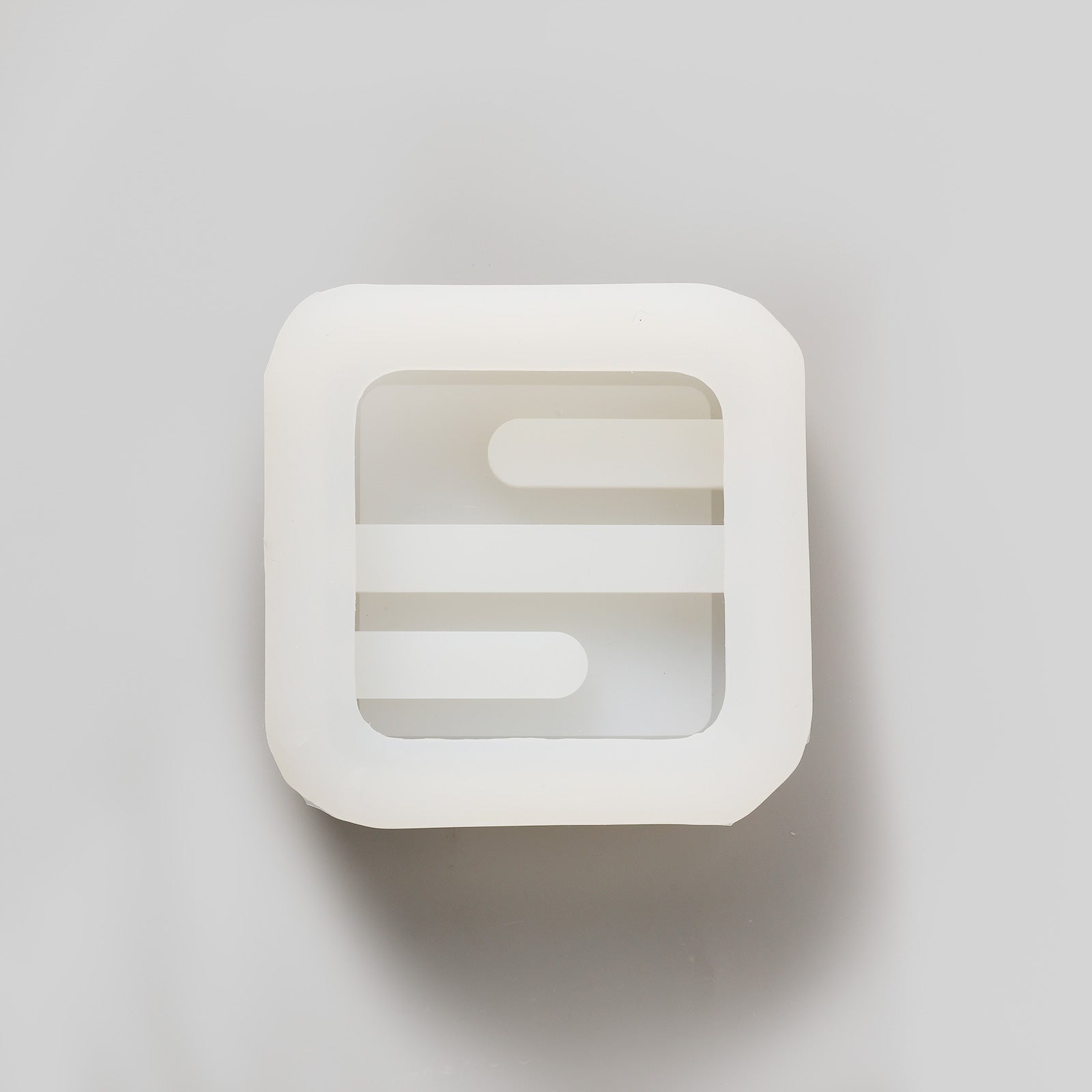 White Silicone Mold for Making Square Multi-Functional Stationery Support - Boowan Nicole