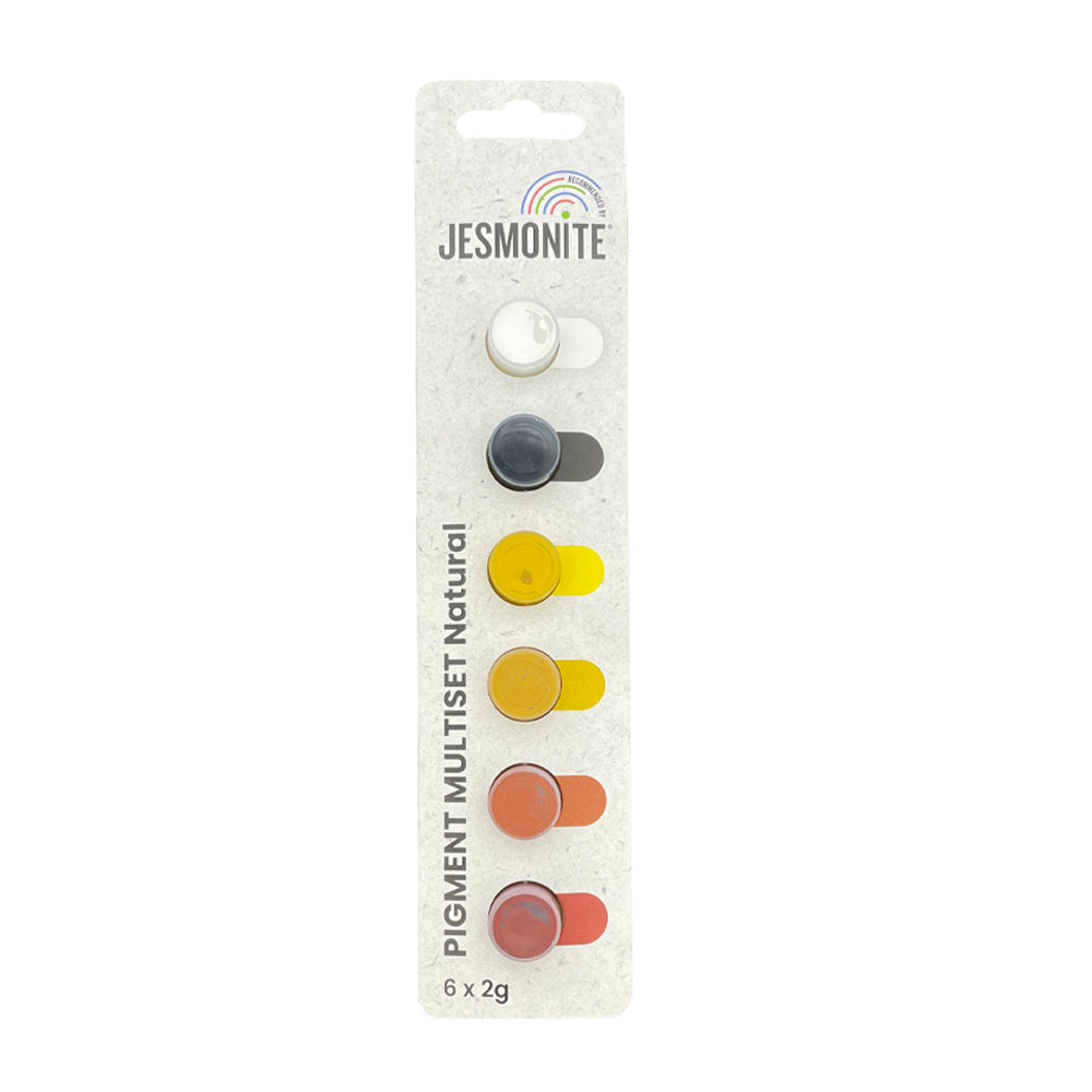 Pigment multiset strip 6-colours 2 g natural-0