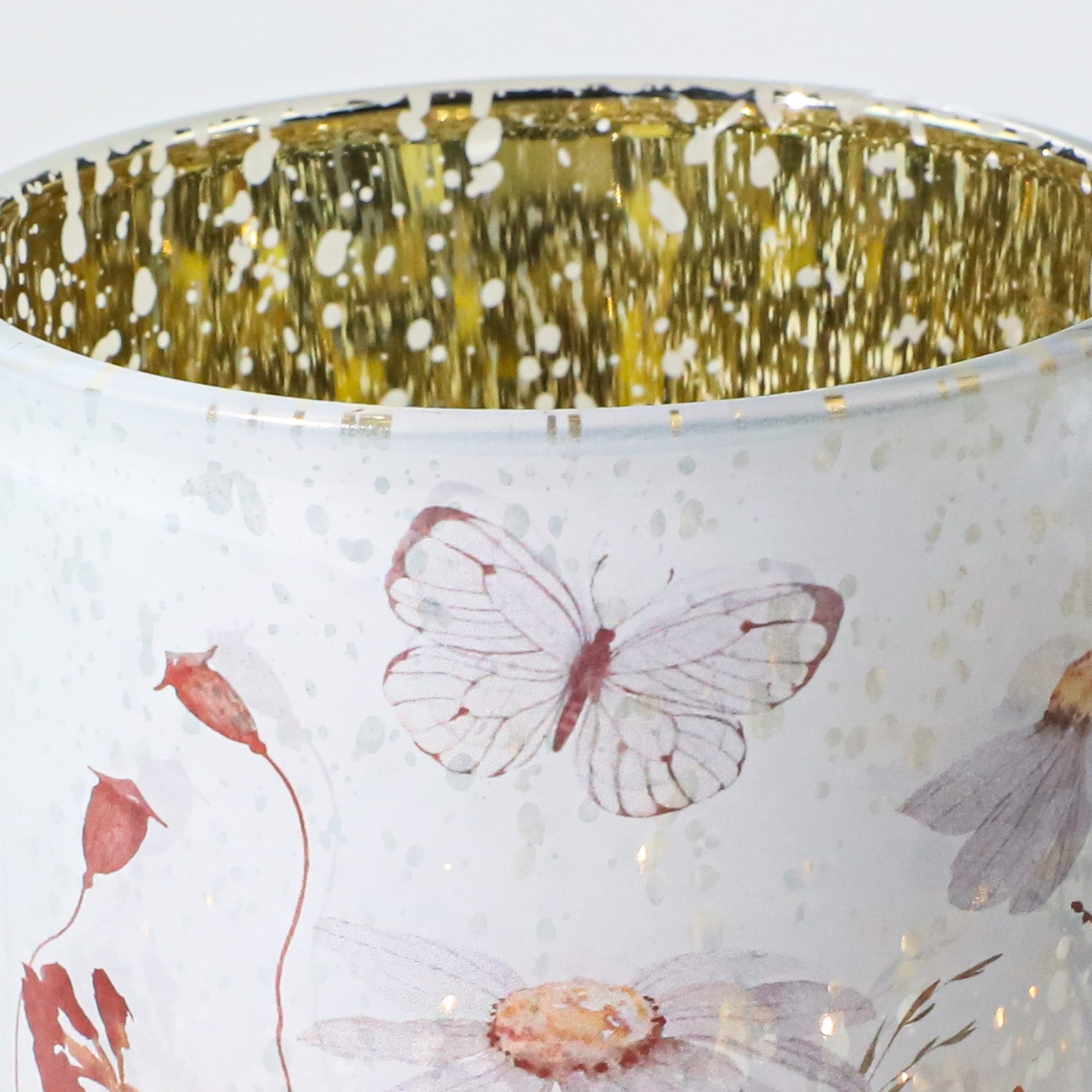 Butterflies in Bloom Glass Candle Jar Collection