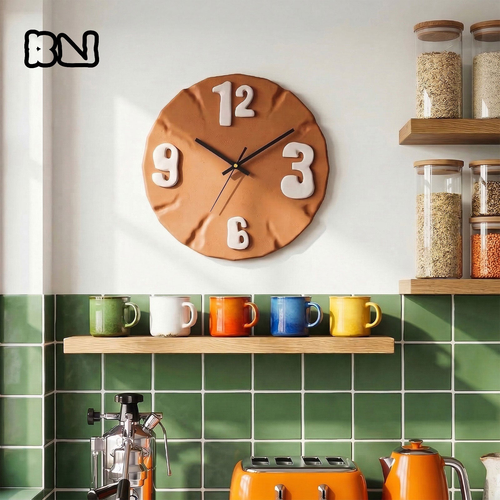 Sun-Kneaded Noon Clock Silicone Mold