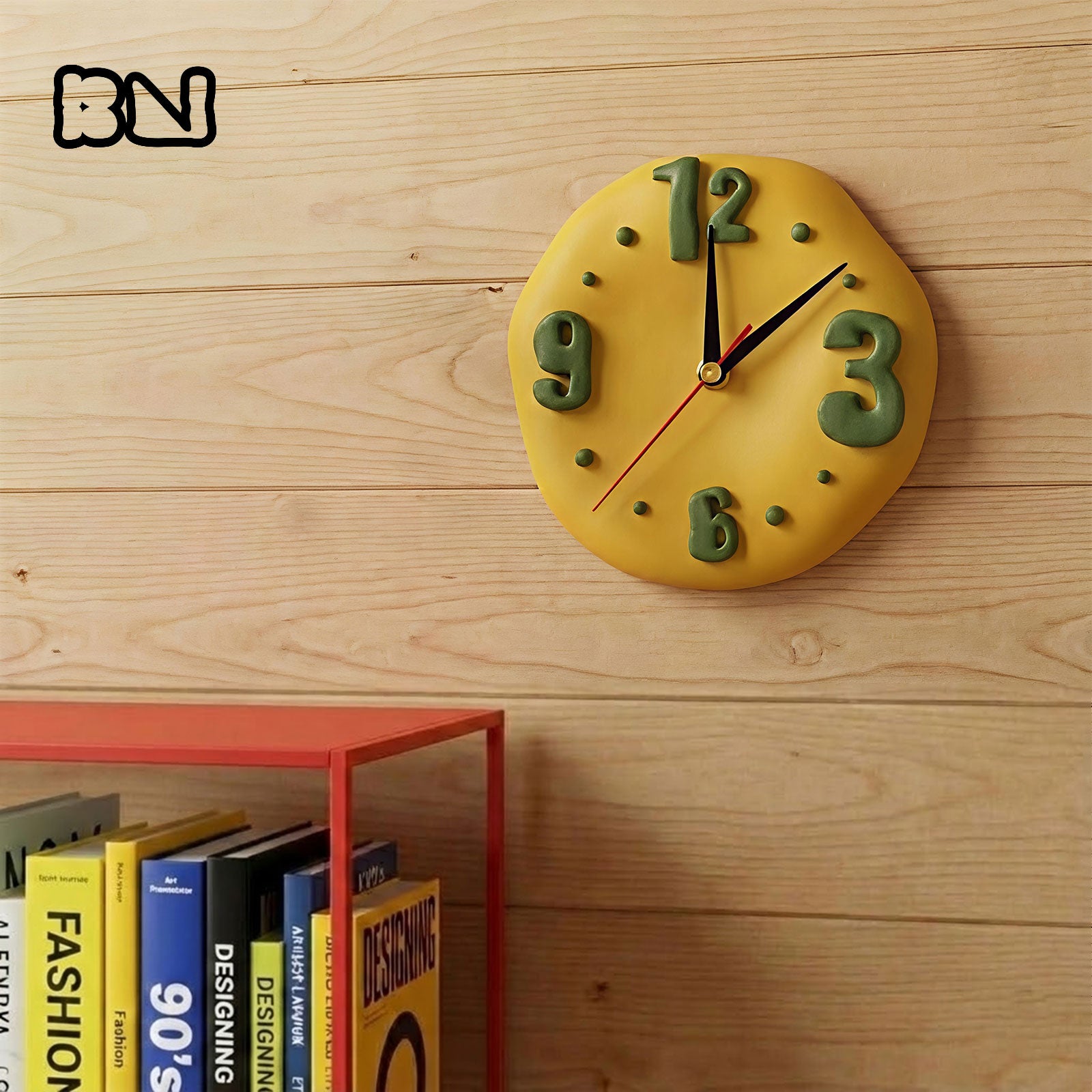Soft Dough Hour Clock Silicone Mold