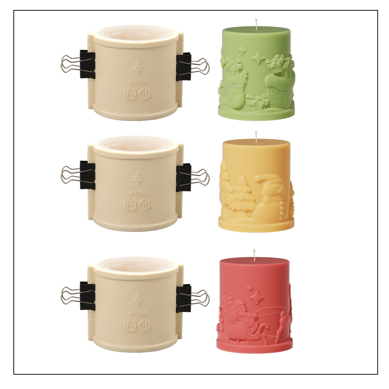 nicole-handmade-embossed-christmas-themed-pillar-candle-mold-for-diy-home-decoration-wax-candle-molds-for-candle-making