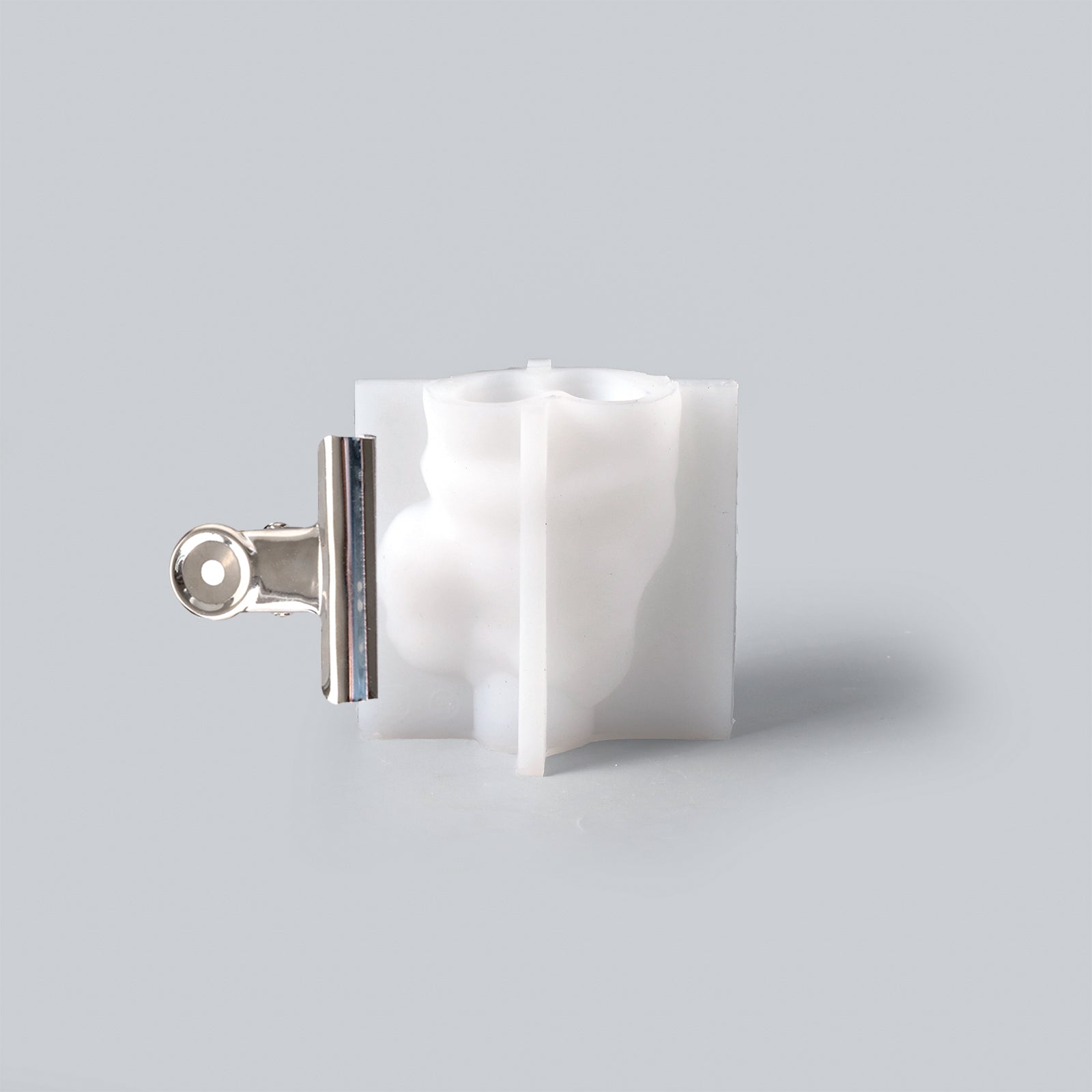 Making White Silicone Moulds for Gift-Giving Santa Claus Candle - Boowan Nicole