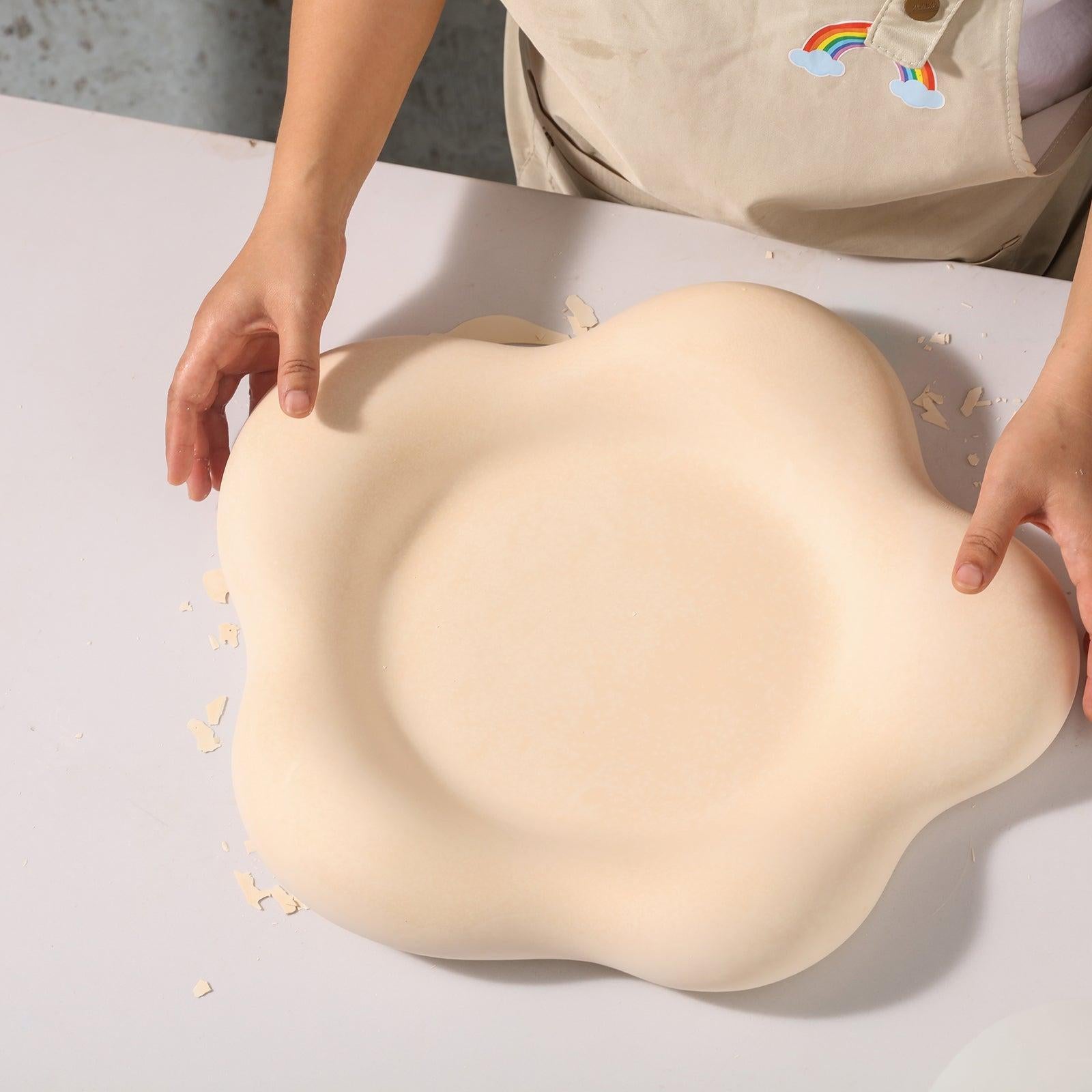 The finished large flower tray.