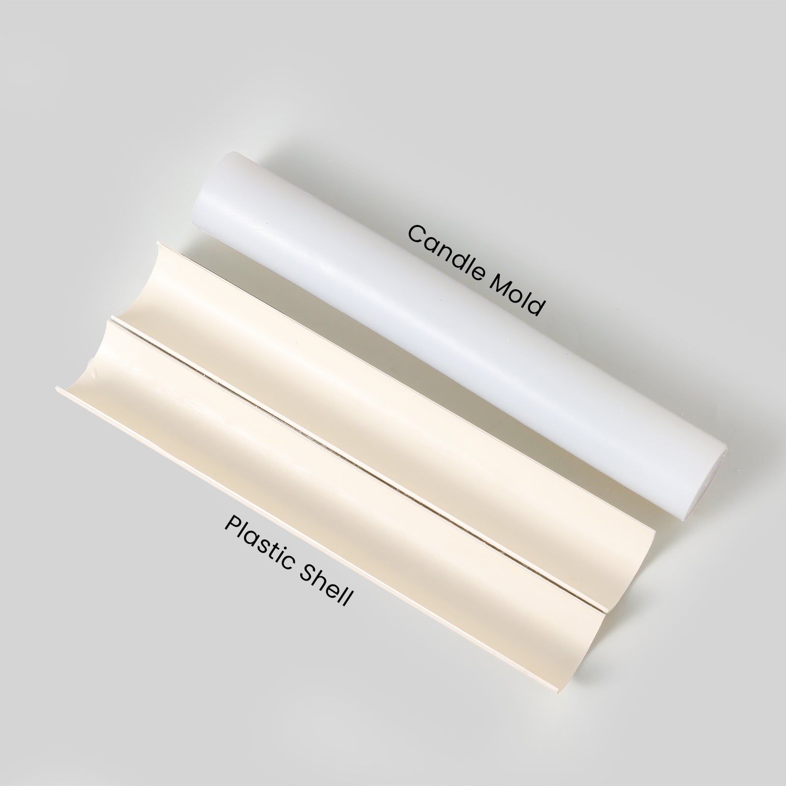 The Boowannicole silicone mold kit comprises one silicone mold and a plastic support outer shell