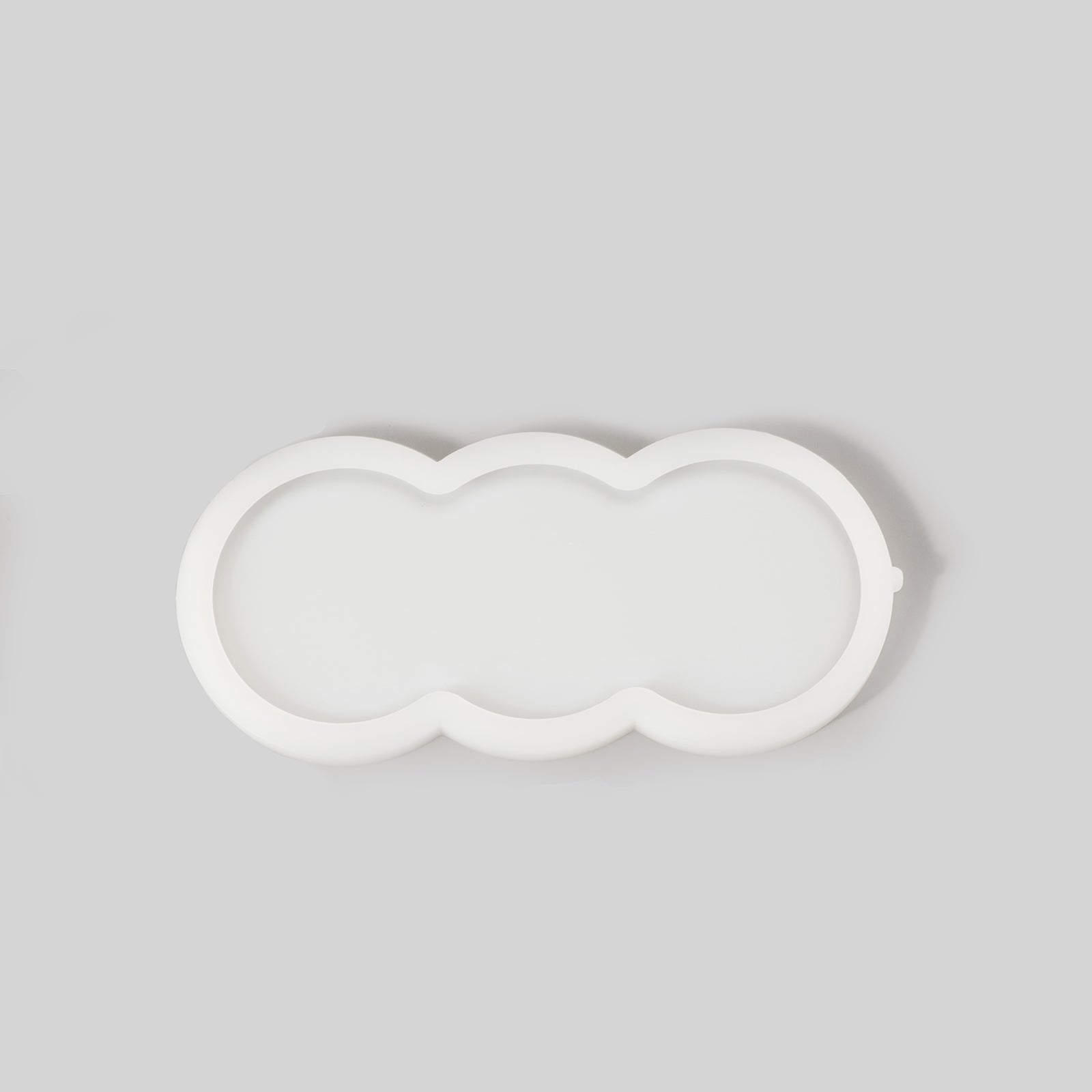 White Silicone Mold for Making Triple-Nut Peanut-Shaped Tray - Boowan Nicole