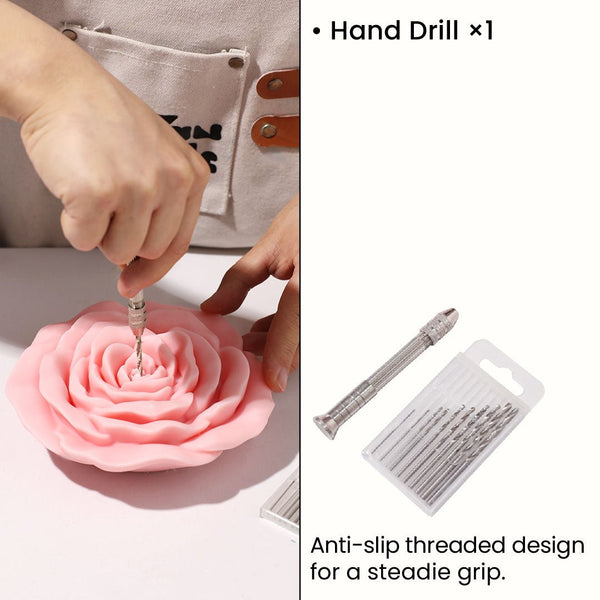 Juego de taladro manual