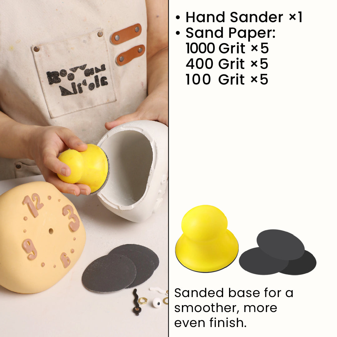 Soft Chaos Table Clock Silicone Mold