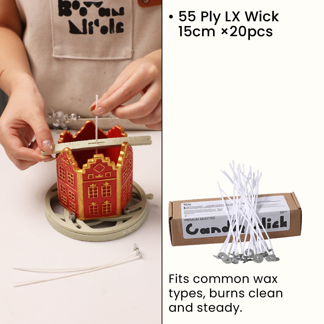 Little Manor House Candle Jar Silicone Mold - product detail 16