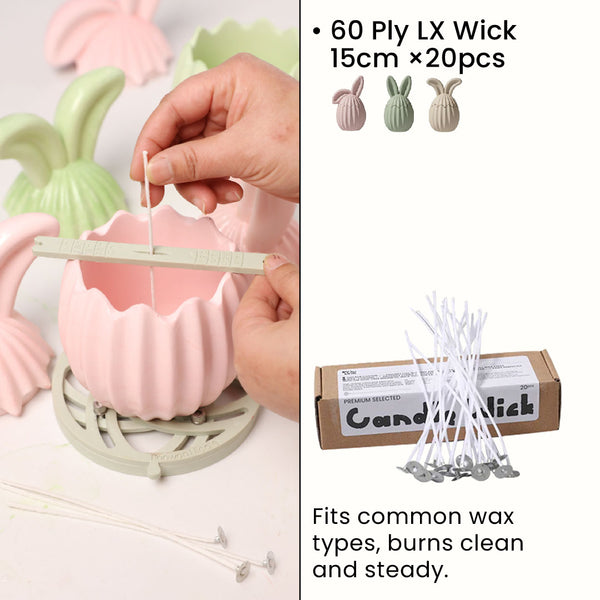 60 Ply LX Wick - for 10.4oz