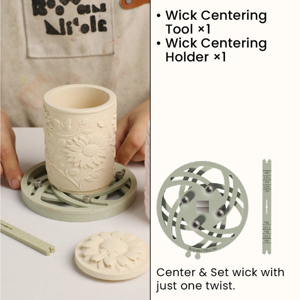 Magnetic Wick Centering Tool Pro