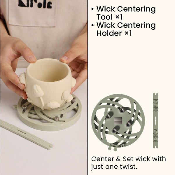 Magnetic Wick Centering Tool Pro