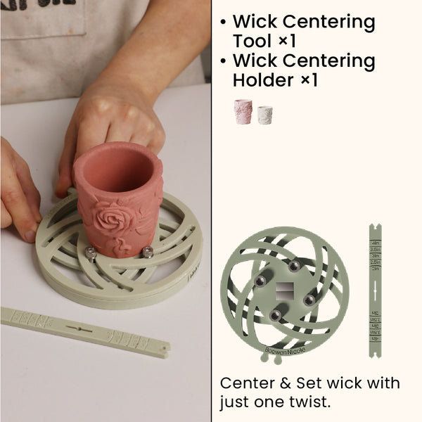Magnetic Wick Centering Tool Pro