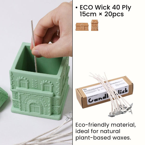 Mèche écologique 40 brins - pour 7 et 9 oz