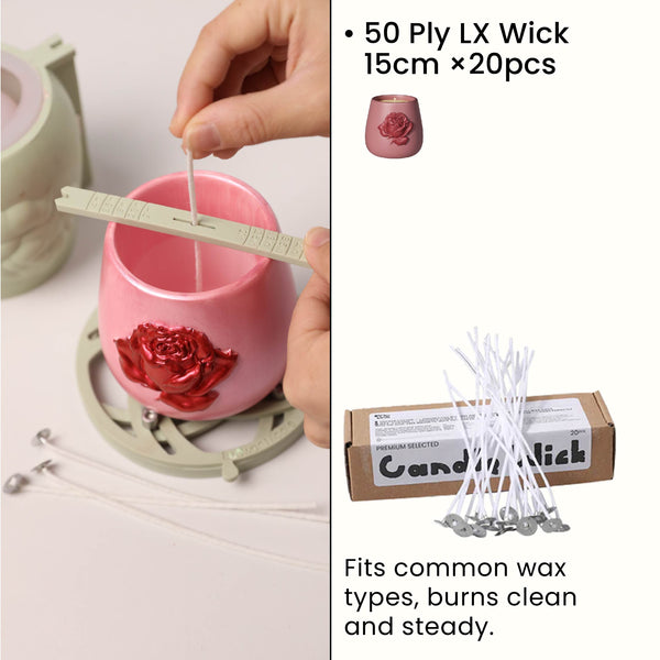 50 Ply LX Wick * 15cm