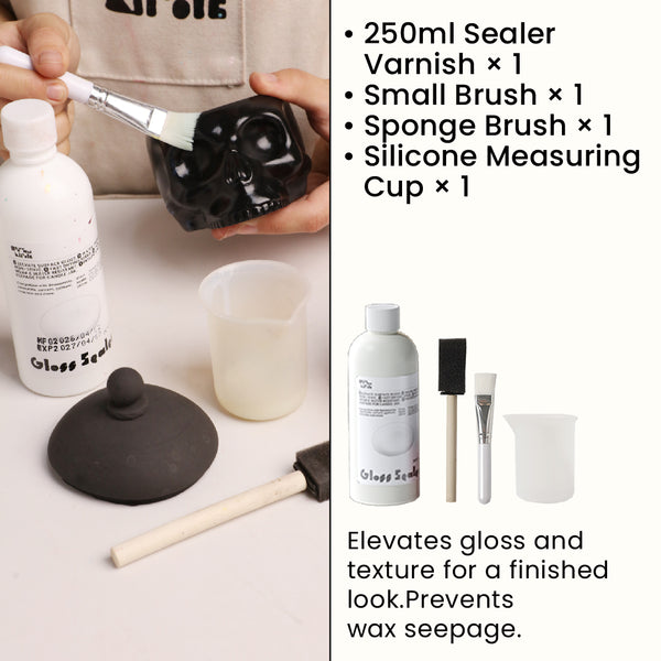 Conjunto de Selante Acrílico Brilhante-250ML