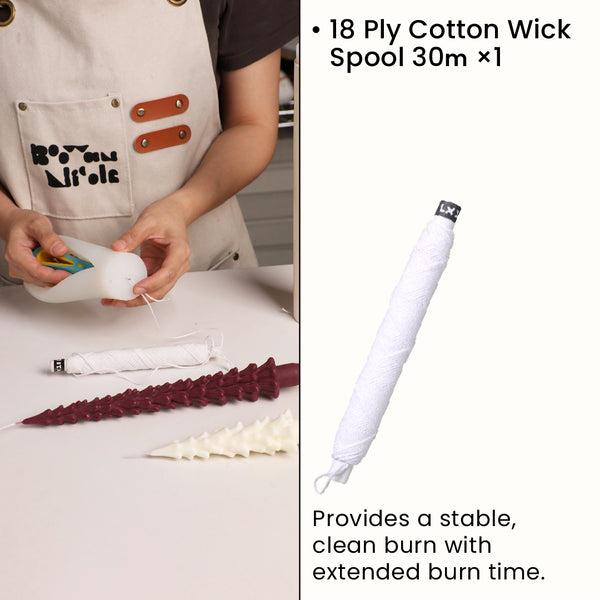 18 Ply Cotton Wick