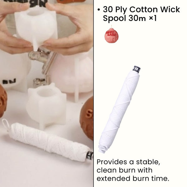 30-lagiger Docht - für kleine