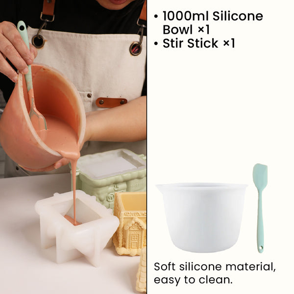 Kit de Ferramentas para Mistura de Concreto e Jesmonite