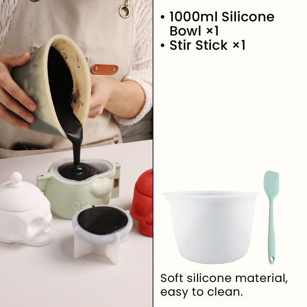Kit de Ferramentas para Mistura de Concreto e Jesmonite