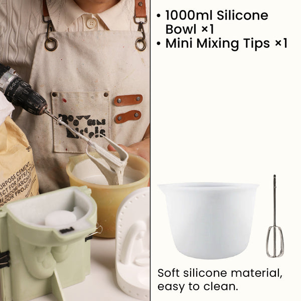Concrete & Jesmonite Mixing Tool Kit