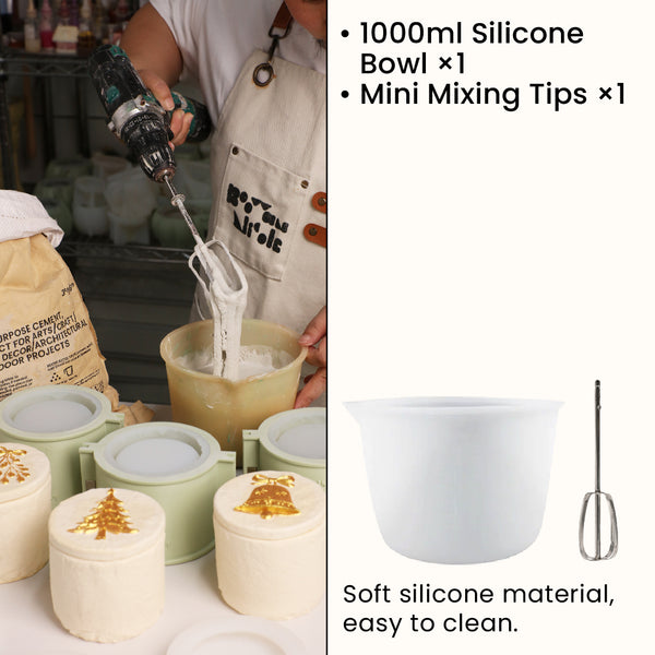 Concrete & Jesmonite Mixing Tool Kit