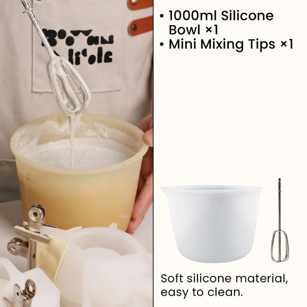 Kit de herramientas para mezclar hormigón y Jesmonite