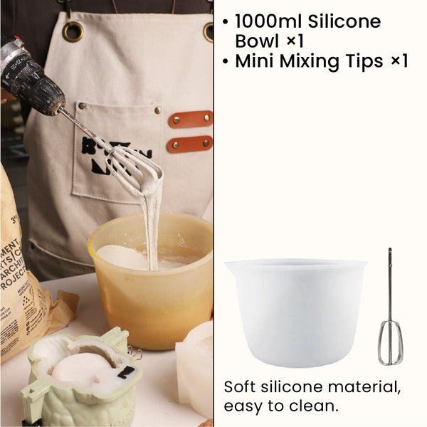 Concrete & Jesmonite Mixing Tool Kit