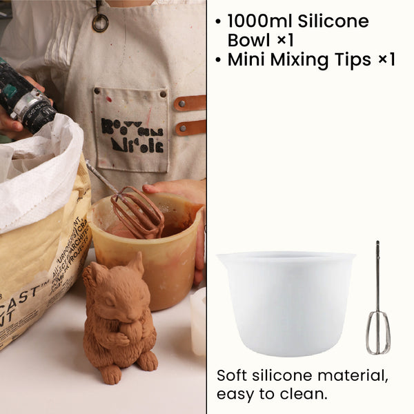 Concrete & Jesmonite Mixing Tool Kit