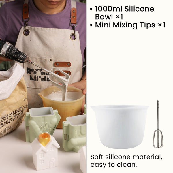 Concrete & Jesmonite Mixing Tool Kit