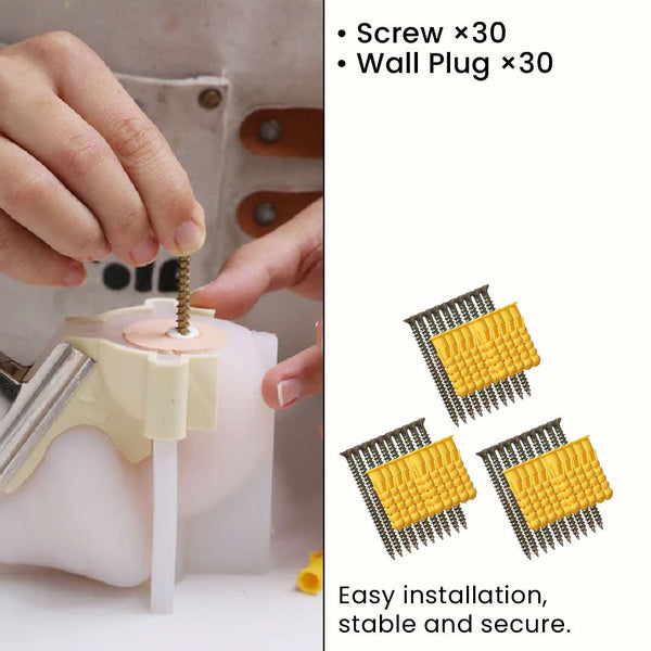 3-teiliges Befestigungsset