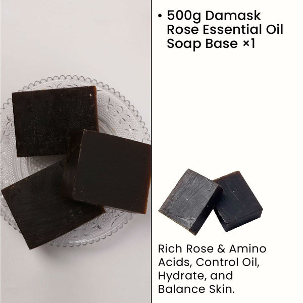 ダマスクバラ精油石鹸素地