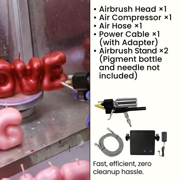 Zero-Clean Modular Airbrush