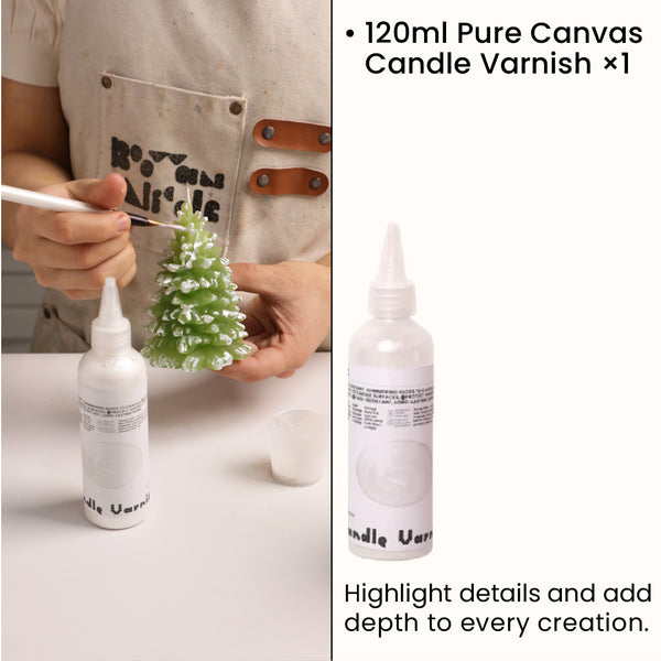 Pure Canvas (White) Candle Varnish