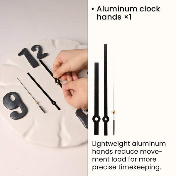 Aluminum clock hands