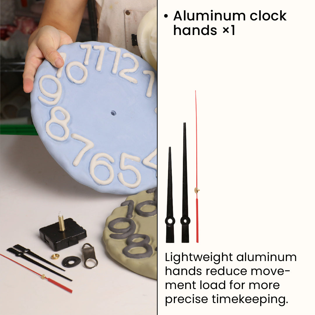 Scribble Numeral Clock Silicone Mold