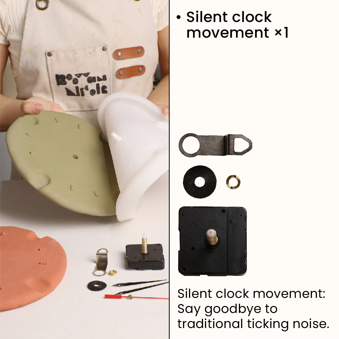 Quiet Moments Clock Silicone Mold