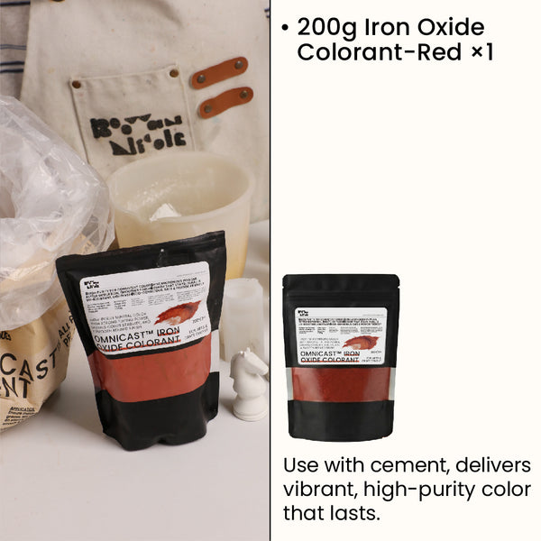OMNICAST™ Iron Oxide Colorant for Arts & Craft Cement Red