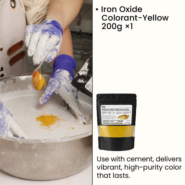 OMNICAST™ Iron Oxide Colorant for Arts & Craft Cement Yellow