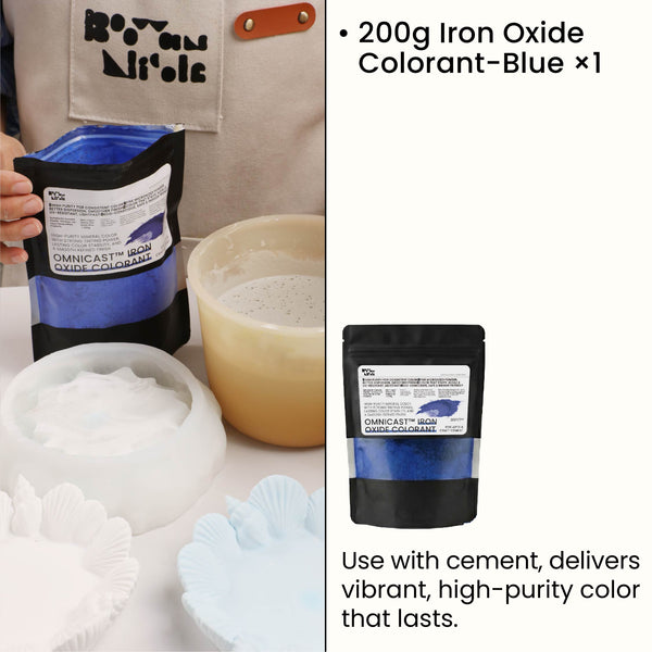 OMNICAST™ Iron Oxide Colorant for Arts & Craft Cement Blue