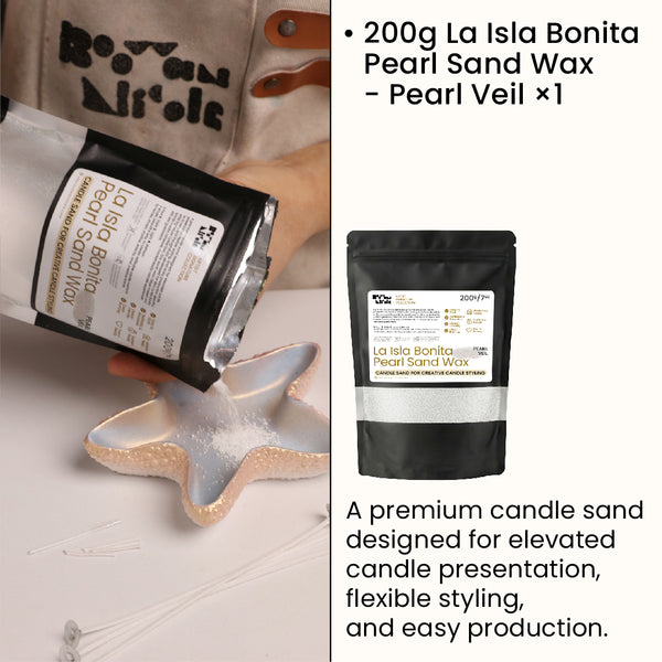 La Isla Bonita Pearl Sand Wax - 200g Pearl Veil