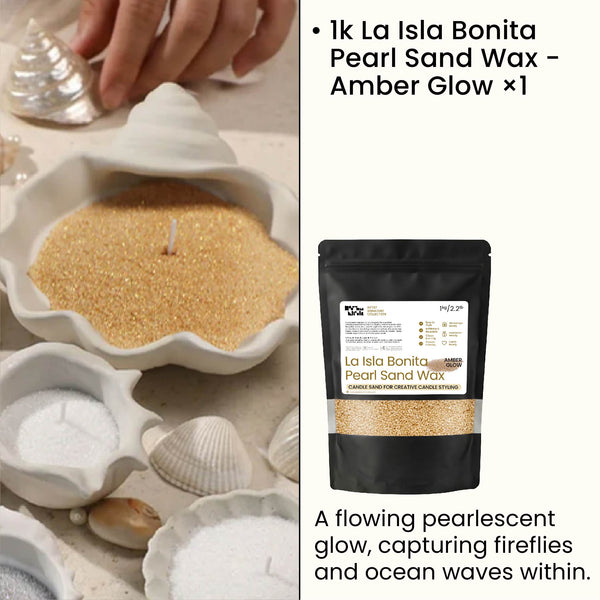 La Isla Bonita Pearl Sand Wax - 1kg Amber Glow