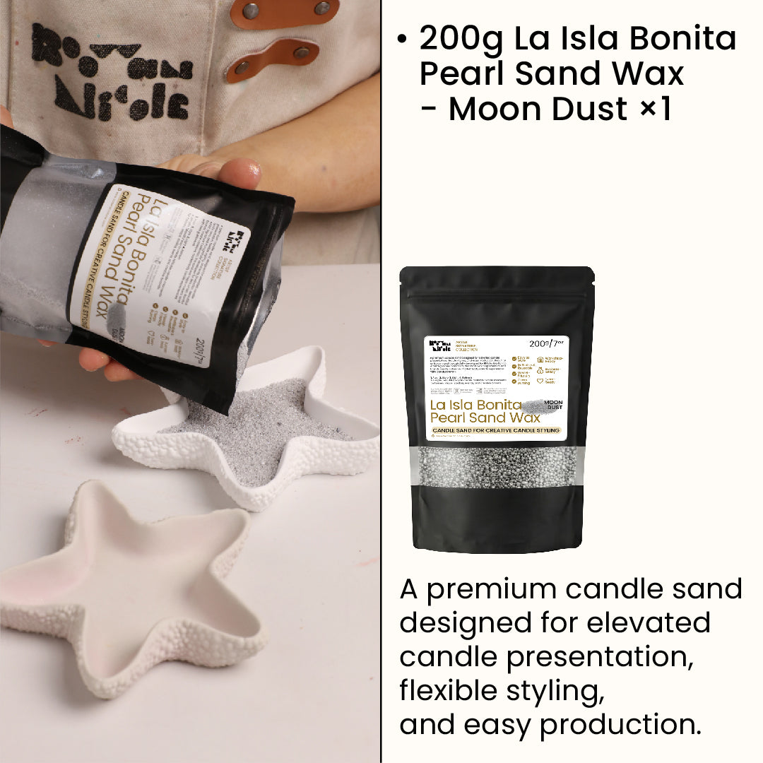 Coastal Starfish Candle Jar Silicone Mold Collection