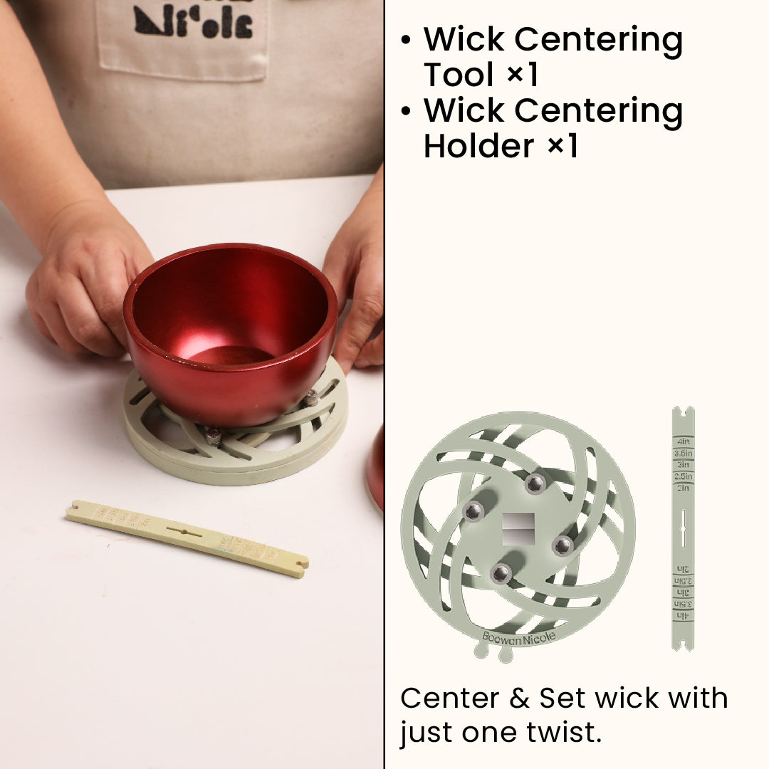 Studio82 x Boowan Nicole | Harvest Apple Candle Jar Silicone Mold