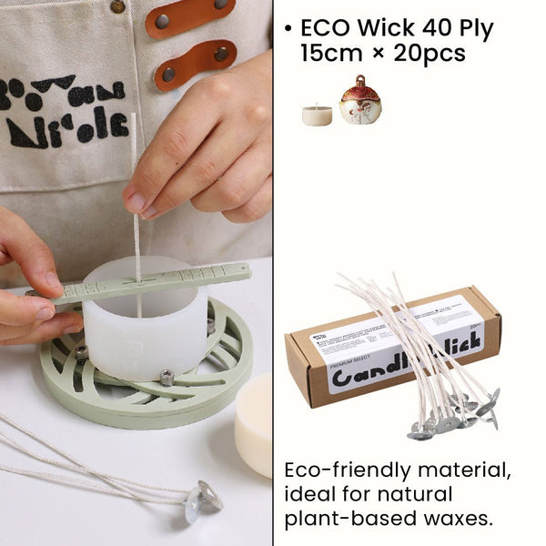 40-lagiger Öko-Docht – für 90 ml