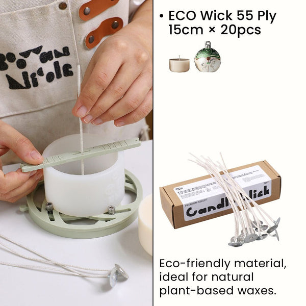 55-lagiger Öko-Docht – für 6,1 oz