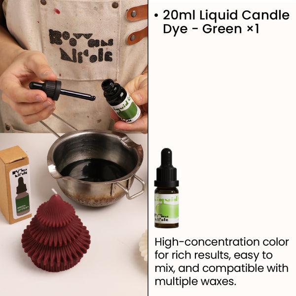 20ml Liquid Candle Dye - Green