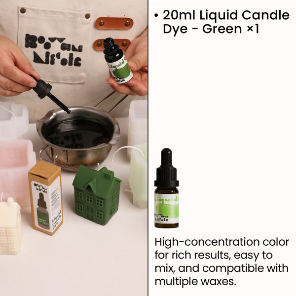 20ml Liquid Candle Dye - Green