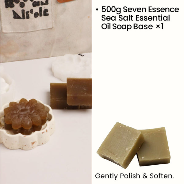 Seven Essence Sea Salt Essential Oil Soap Base