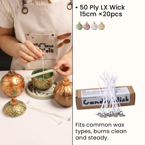 LX Wick *50Ply 15cm-4oz